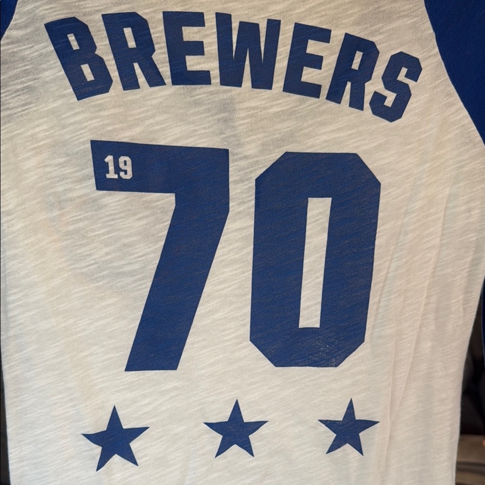 ⚾️ PINK Victoria’s Secret BREWERS Baseball Tee ⚾️ - Picture 5 of 7